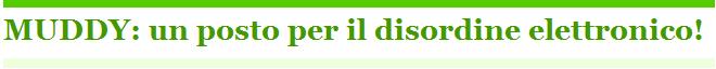 muddy il mio sito di e-learning